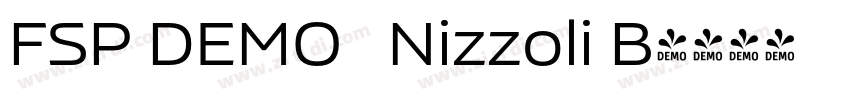 FSP DEMO   Nizzoli B字体转换